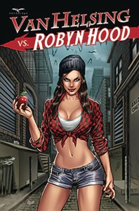VAN HELSING VS ROBYN HOOD #3 (OF 4) CVR C REYES