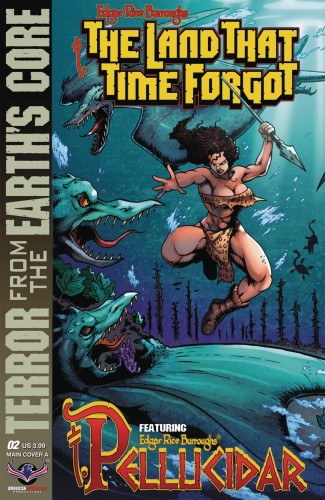LAND THAT TIME FORGOT FROM EARTHS CORE #2 CONNECTING CVR A