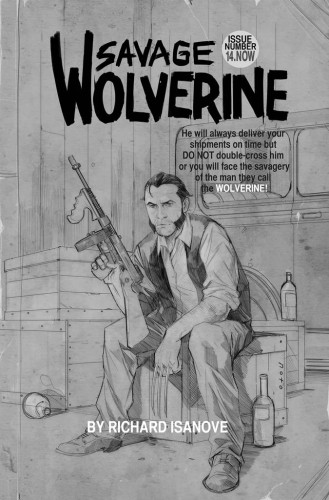 SAVAGE WOLVERINE #14.NOW NOTO SKETCH VAR ANMN