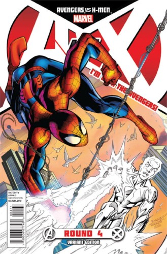 AVENGERS VS X-MEN #4 (OF 12) AVENGERS TEAM VAR AVX