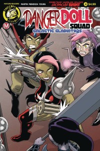 DANGER DOLL SQUAD GALACTIC GLADIATORS #4 CVR A YOUNG