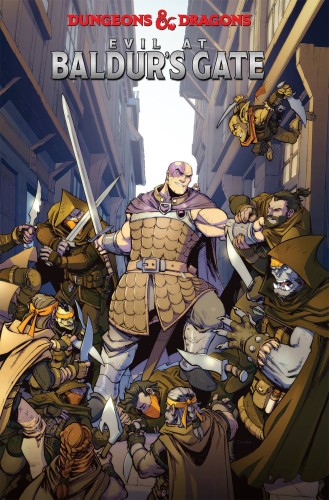 DUNGEONS & DRAGONS EVIL AT BALDURS GATE TP (9781684053353)