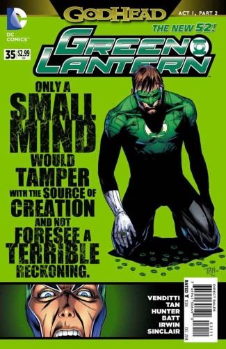 GREEN LANTERN #35 (GODHEAD)