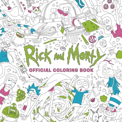 RICK AND MORTY OFFICIAL COLORING BOOK (9781785655623)