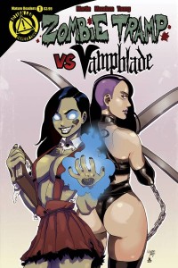 ZOMBIE TRAMP VS VAMPBLADE #1 MAIN CVR