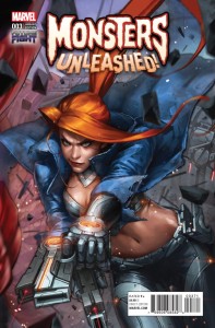 MONSTERS UNLEASHED #3 (OF 5) FUTURE FIGHT VAR