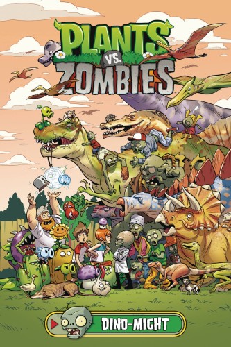 PLANTS VS ZOMBIES HC DINO-MIGHT (9781506708386)