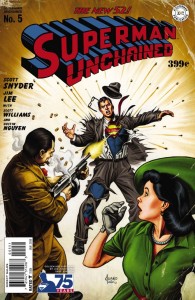 SUPERMAN UNCHAINED #5 75TH ANNIV VAR ED GOLDEN AGE
