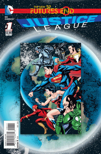 JUSTICE LEAGUE FUTURES END #1 3D COVER (N52)