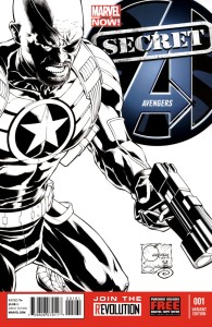 SECRET AVENGERS #1 QUESADA SKETCH VAR NOW