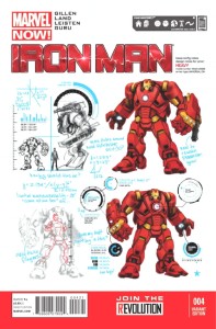 IRON MAN #4 PAGULAYAN VAR NOW