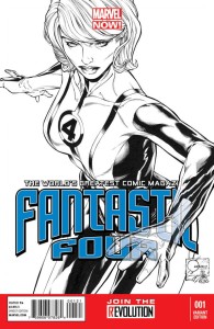 FANTASTIC FOUR #1 QUESADA SKETCH VAR NOW