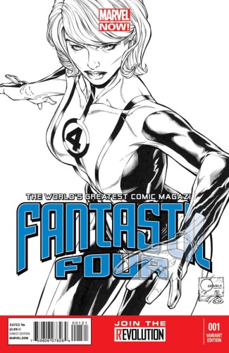 FANTASTIC FOUR #1 QUESADA SKETCH VAR NOW