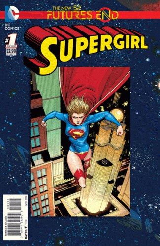 SUPERGIRL FUTURES END #1 3D COVER (N52)