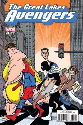 GREAT LAKES AVENGERS #1 ALLRED VAR NOW