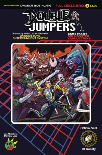 DOUBLE JUMPERS FULL CIRCLE JERKS #3 (OF 4) CVR B LOGAN