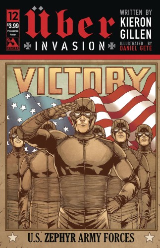 UBER INVASION #12 PROPAGANDA POSTER CVR