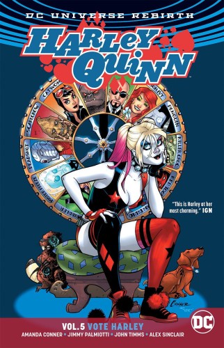 HARLEY QUINN TP VOL 05 VOTE HARLEY REBIRTH (9781401278823)