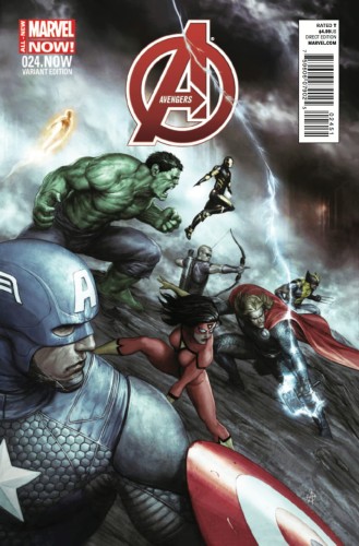 AVENGERS #24.NOW ALESSIO VAR ANMN