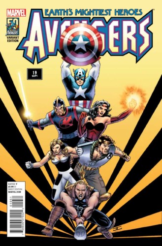 AVENGERS #19 CASSADAY 90S VAR INF
