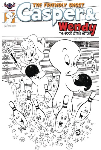 CASPER AND FRIENDS #1 SCHERER ANTICS CVR