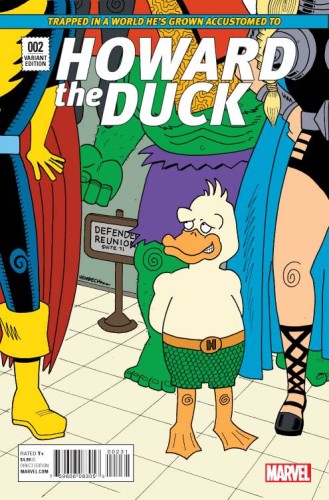 HOWARD THE DUCK #2 HEMBECK VAR