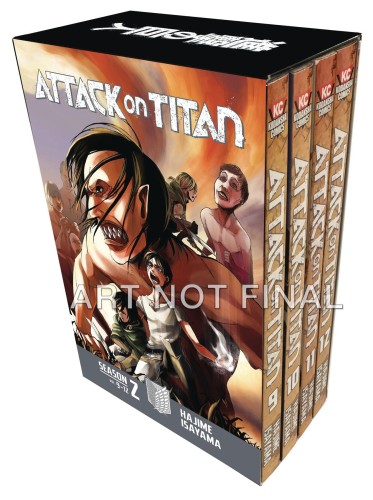 ATTACK ON TITAN SEASON TWO BOX SET 01 (9781632367013)
