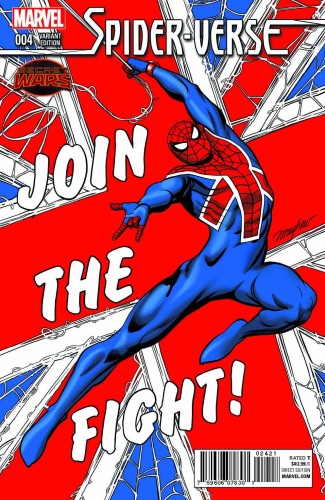 SPIDER-VERSE #4 MAYHEW VAR SW