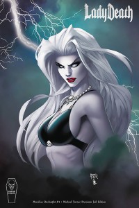 LADY DEATH MERCILESS ONSLAUGHT #1 TURNER PREMIUM FOIL CVR