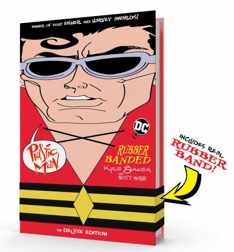 PLASTIC MAN RUBBER BANDED DLX ED HC (9781779504845)
