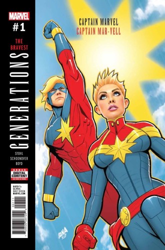 GENERATIONS CAPT MARVEL & CAPT MAR-VELL #1