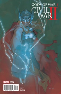 CIVIL WAR II GODS OF WAR #1 (OF 4) NOTO THOR VAR