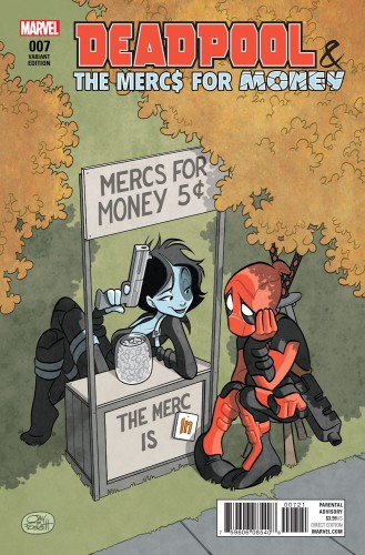 DEADPOOL AND MERCS FOR MONEY #7 FOSGITT VAR