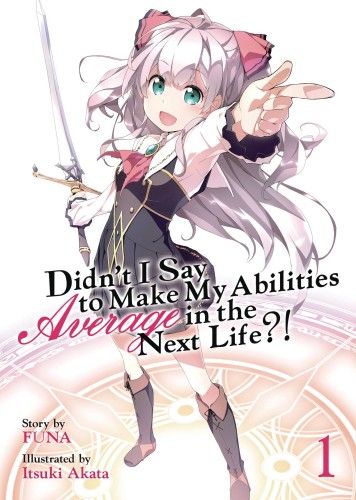 DIDNT I SAY MAKE ABILITIES AVERAGE NOVEL SC VOL 01 (9781626928695)