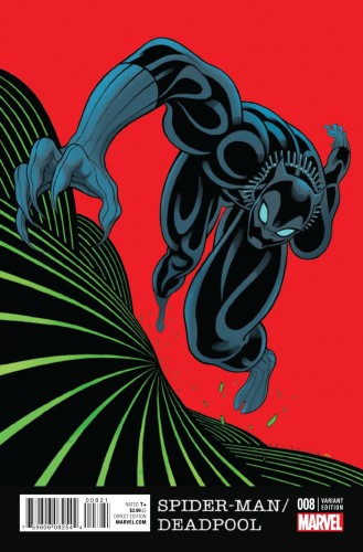 SPIDER-MAN DEADPOOL #8 MOORE BLACK PANTHER VAR