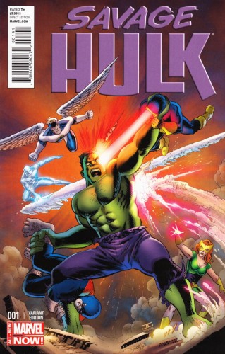 SAVAGE HULK #1 CASSADAY VAR