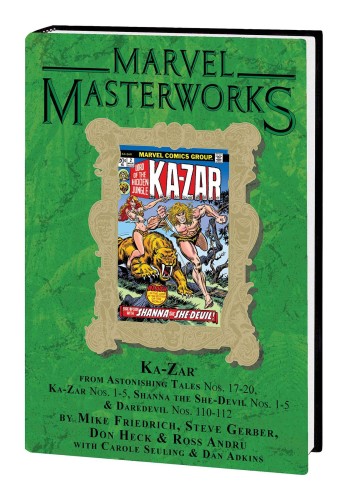 MARVEL MASTERWORKS KA-ZAR HC VOL 02 DM VAR ED (9781302909673)
