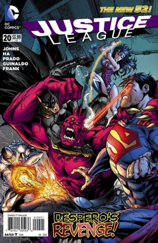 JUSTICE LEAGUE #20 VARIANT (N52)