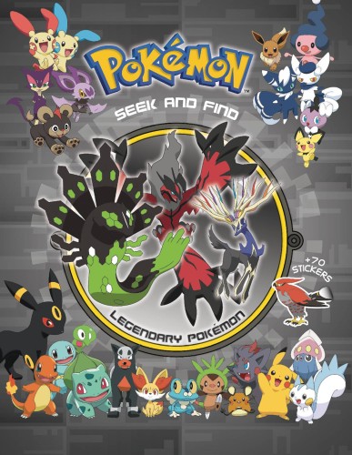 POKEMON SEEK & FIND HC LEGENDARY POKEMON (9781421598147)