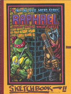 TMNT KEVIN EASTMAN NOTEBOOK SERIES HC RAPHAEL