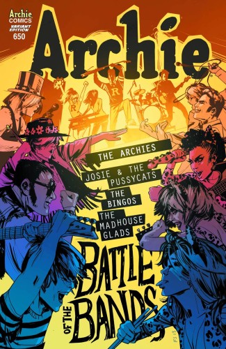 ARCHIE #650 FIONA STAPLES WORLD TOUR VARIANT IANT COVER