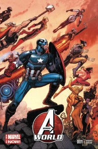AVENGERS WORLD #1 ADAMS WRAPAROUND VAR