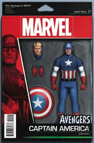 AVENGERS #4,1 CHRISTOPHER ACTION FIGURE VAR