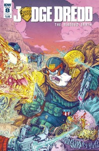 JUDGE DREDD BLESSED EARTH #8 CVR B VAZQUEZ