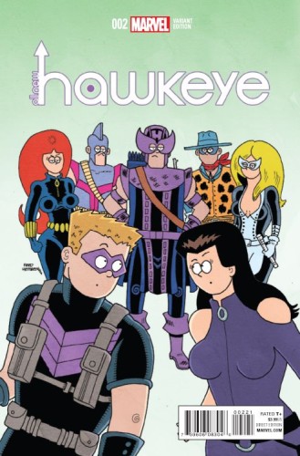 ALL NEW HAWKEYE #2 HEMBECK VAR