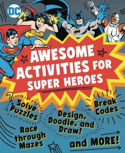 AWESOME ACTIVITIES FOR SUPER HEROES SC (9781941367407)