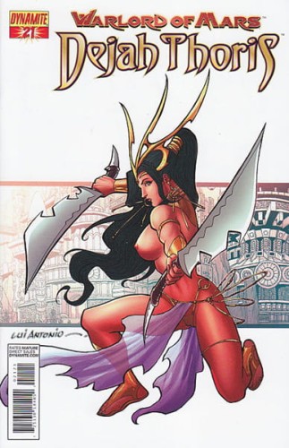 WARLORD OF MARS DEJAH THORIS #21 15 COPY RISQUE INCV