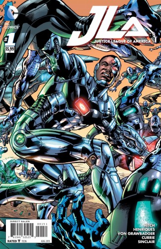 JUSTICE LEAGUE OF AMERICA #1 CYBORG VAR ED (N52)
