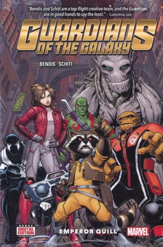 GUARDIANS OF GALAXY PREMIERE HC VOL 01 EMPEROR QUILL (9780785195184)