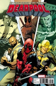 DEADPOOL #13 STEVENS POWER MAN AND IRON FIST VAR